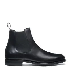 Best Sale Black Calf Chelsea Boot Logger Boots|Chelsea Boots
