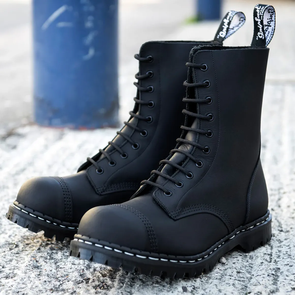 Best Sale 10 Eye Steel Toe Capped Derby Boot Women Derby Boots|Steel Toe Boots