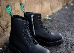 Flash Sale 8 Eye Zipped Platform Derby Boot Women Platform Boots|Zip Boots