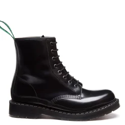 Fashion Black Hi-Shine 8 Eye Derby Boot & Boot Kiltie Bundles|Logger Boots
