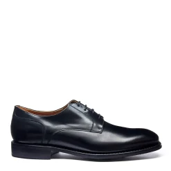 New Black Hi-Shine 4 Eye Gibson Shoe Gibson Shoes|Logger Boots