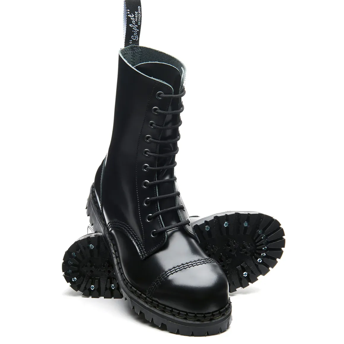 New 10 Eye Steel Toe Capped Derby Boot Women Steel Toe Boots|Derby Boots
