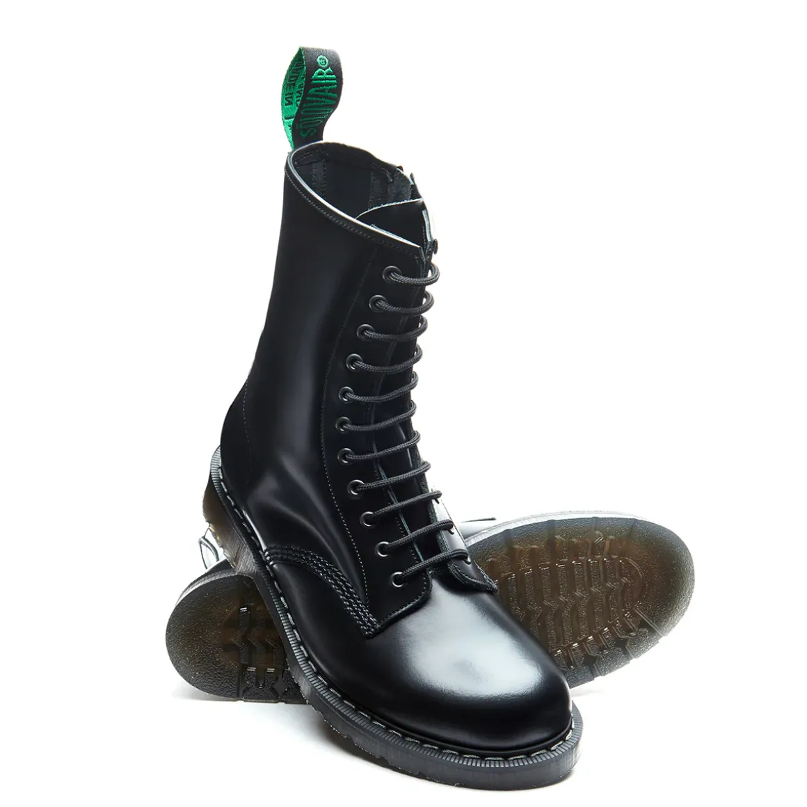 Cheap 11 Eye Zip Derby Boot Women Zip Boots|Derby Boots