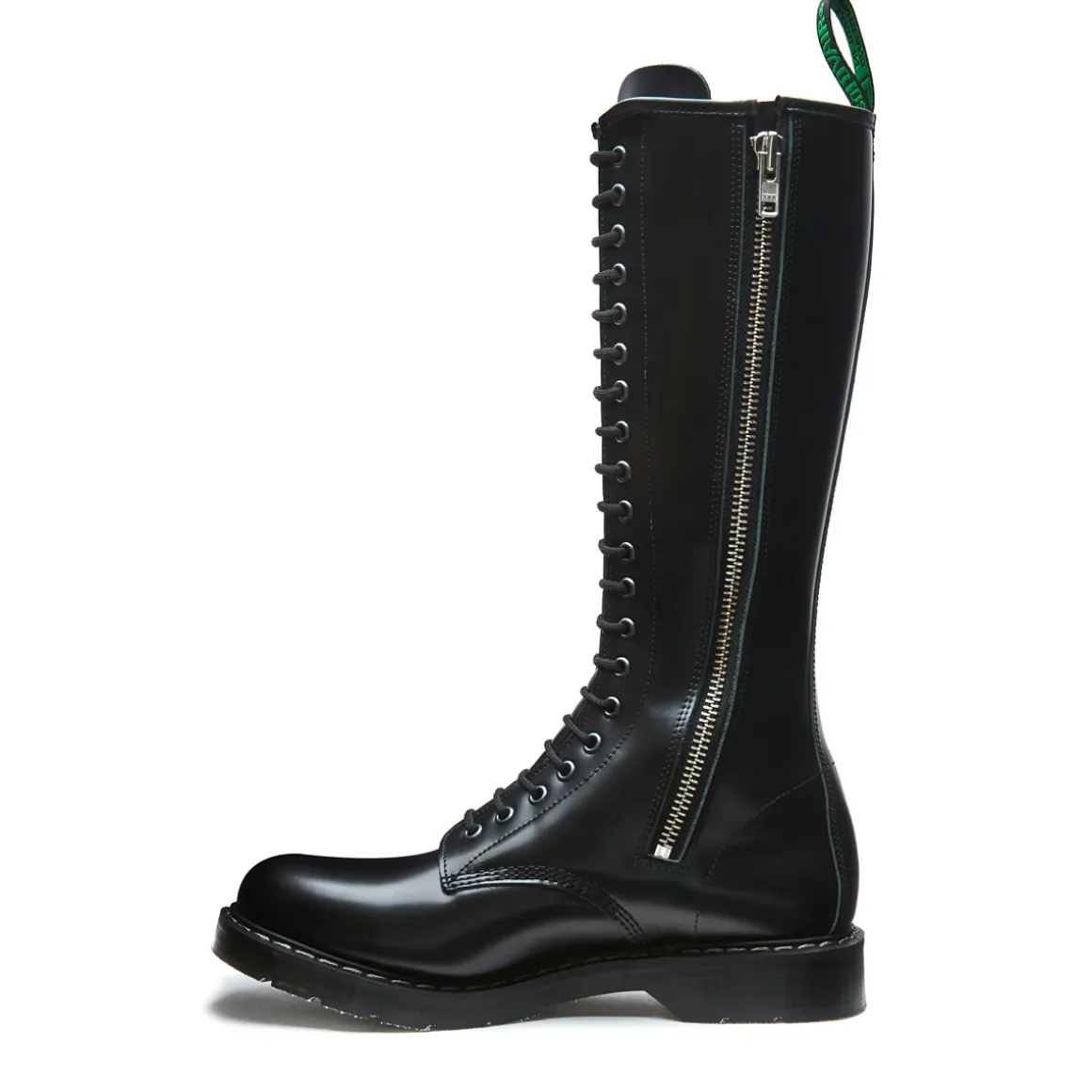 Cheap 20 Eye Zip Derby Boot Women Derby Boots|Zip Boots