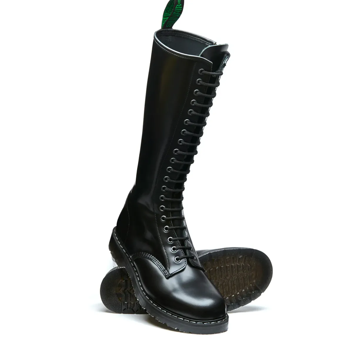 Cheap 20 Eye Zip Derby Boot Women Derby Boots|Zip Boots