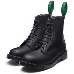 Outlet Black Matte 8 Eye Derby Boot Women Derby Boots|Logger Boots