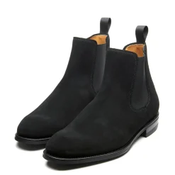 Fashion Black Suede Chelsea Boot Logger Boots|Chelsea Boots