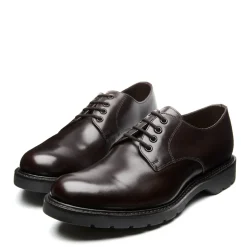 Store Brown Calf 4 Eye Plain Toe Gibson Shoe Gibson Shoes|Logger Boots