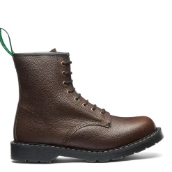 Cheap Brown Country Calf Grain 8 Eye Derby Boot Logger Boots|Derby Boots