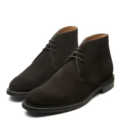 Fashion Brown Suede 3 Eye Chukka Boot Logger Boots|Chukka Boots