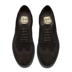 Store Brown Suede 5 Eye Gibson Brogue Shoe Gibson Shoes|Brogue Shoes
