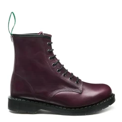 New Burgundy Gaucho 8 Eye Derby Boot Women Derby Boots|Logger Boots