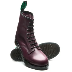 New Burgundy Gaucho 8 Eye Derby Boot Women Derby Boots|Logger Boots