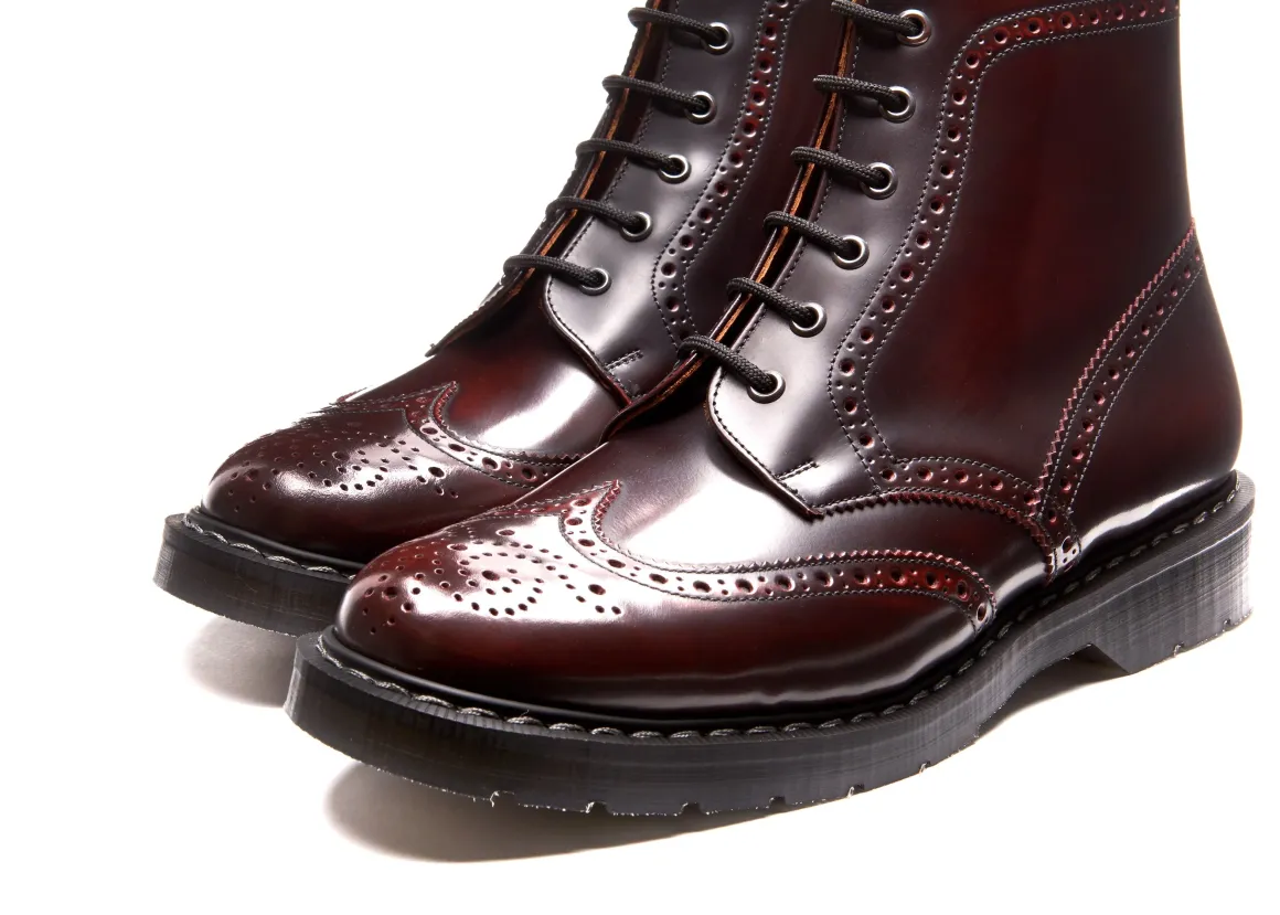 Hot 6 Eye Brogue Boot Women Derby Boots|Brogue Boots