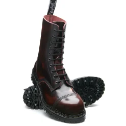 Best Sale 10 Eye Steel Toe Capped Derby Boot Women Steel Toe Boots|Derby Boots