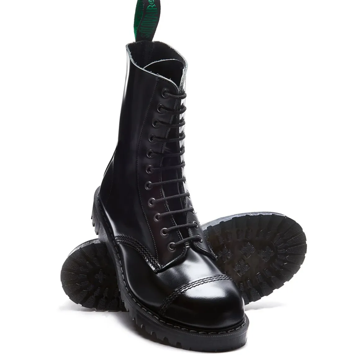 Best Englander Black 11 Eye Steel Toe Derby Boot Steel Toe Boots|Logger Boots