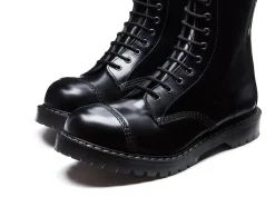 Best Englander Black 11 Eye Steel Toe Derby Boot Steel Toe Boots|Logger Boots