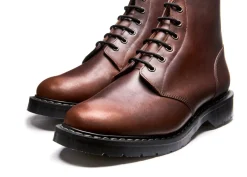 Hot Gaucho Crazy Horse 6 Eye Astronaut Boot Women Derby Boots|Astronaut Boots