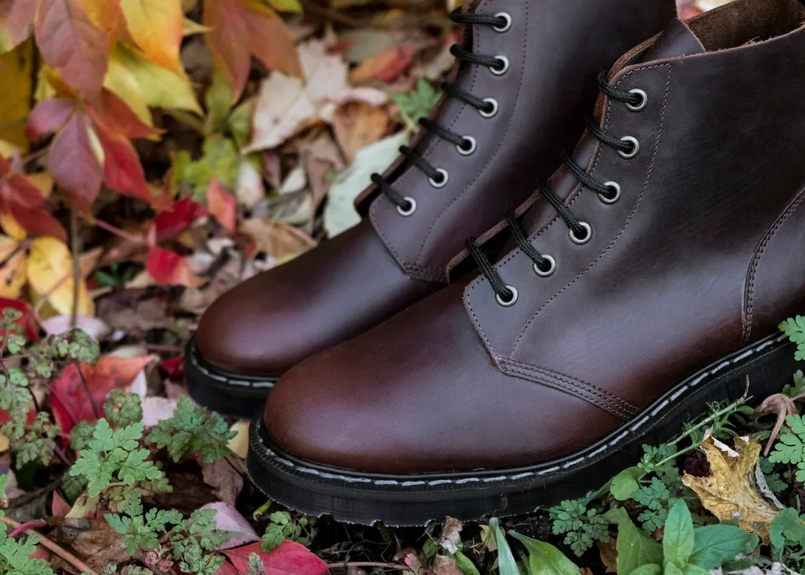 Hot Gaucho Crazy Horse 6 Eye Astronaut Boot Women Derby Boots|Astronaut Boots