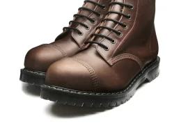 Discount Gaucho Crazy Horse 8 Eye Steel Toe Derby Boot Steel Toe Boots|Logger Boots