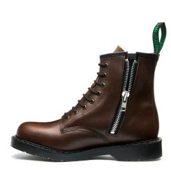 Sale Gaucho Crazy Horse 8 Eye Zip Derby Boot Women Zip Boots|Derby Boots
