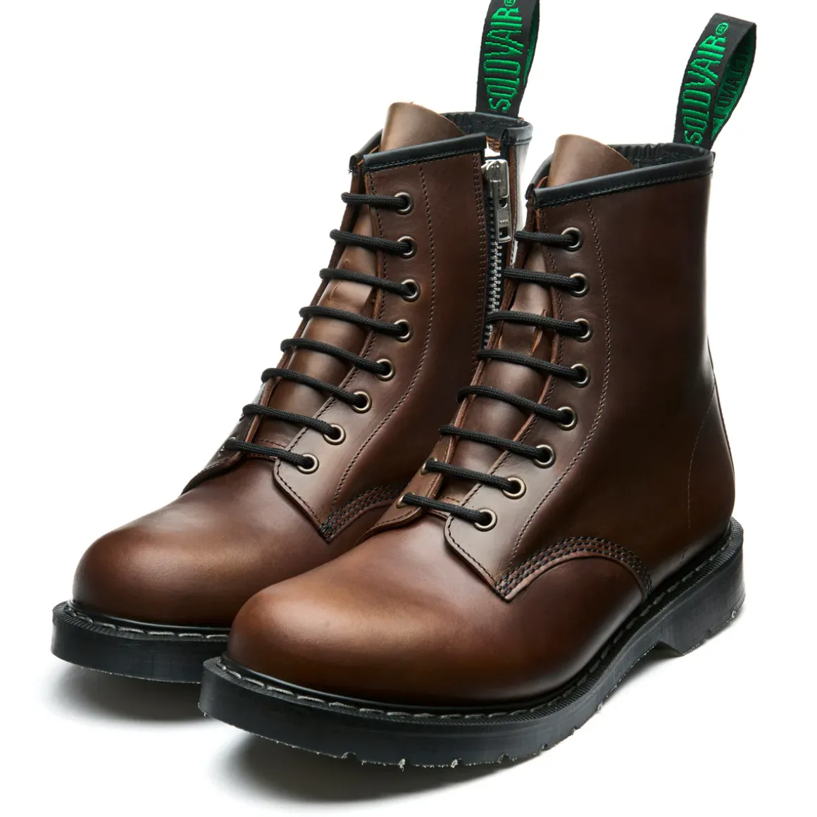 Sale Gaucho Crazy Horse 8 Eye Zip Derby Boot Women Zip Boots|Derby Boots