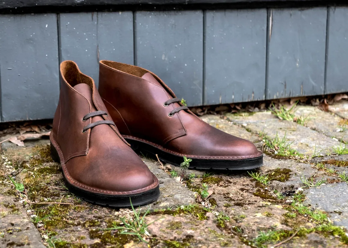 Best Gaucho Crazy Horse Chukka Boot Logger Boots|Chukka Boots