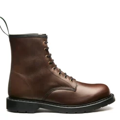 Flash Sale Gaucho Crazy Horse Shearling Lined 8 Eye Derby Boot Women Shearling Lined Boots|Derby Boots