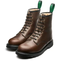 Flash Sale Gaucho Crazy Horse Shearling Lined 8 Eye Derby Boot Women Shearling Lined Boots|Derby Boots