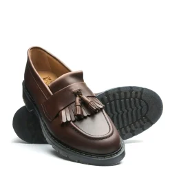New Gaucho Crazy Horse Tassel Loafer Women Loafers|Loafers