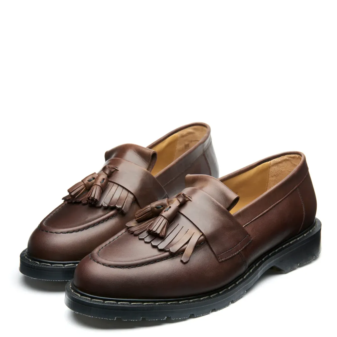 New Gaucho Crazy Horse Tassel Loafer Women Loafers|Loafers