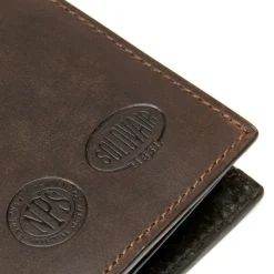 Shop Leather Bi Fold Wallet Wallets|Leather Goods