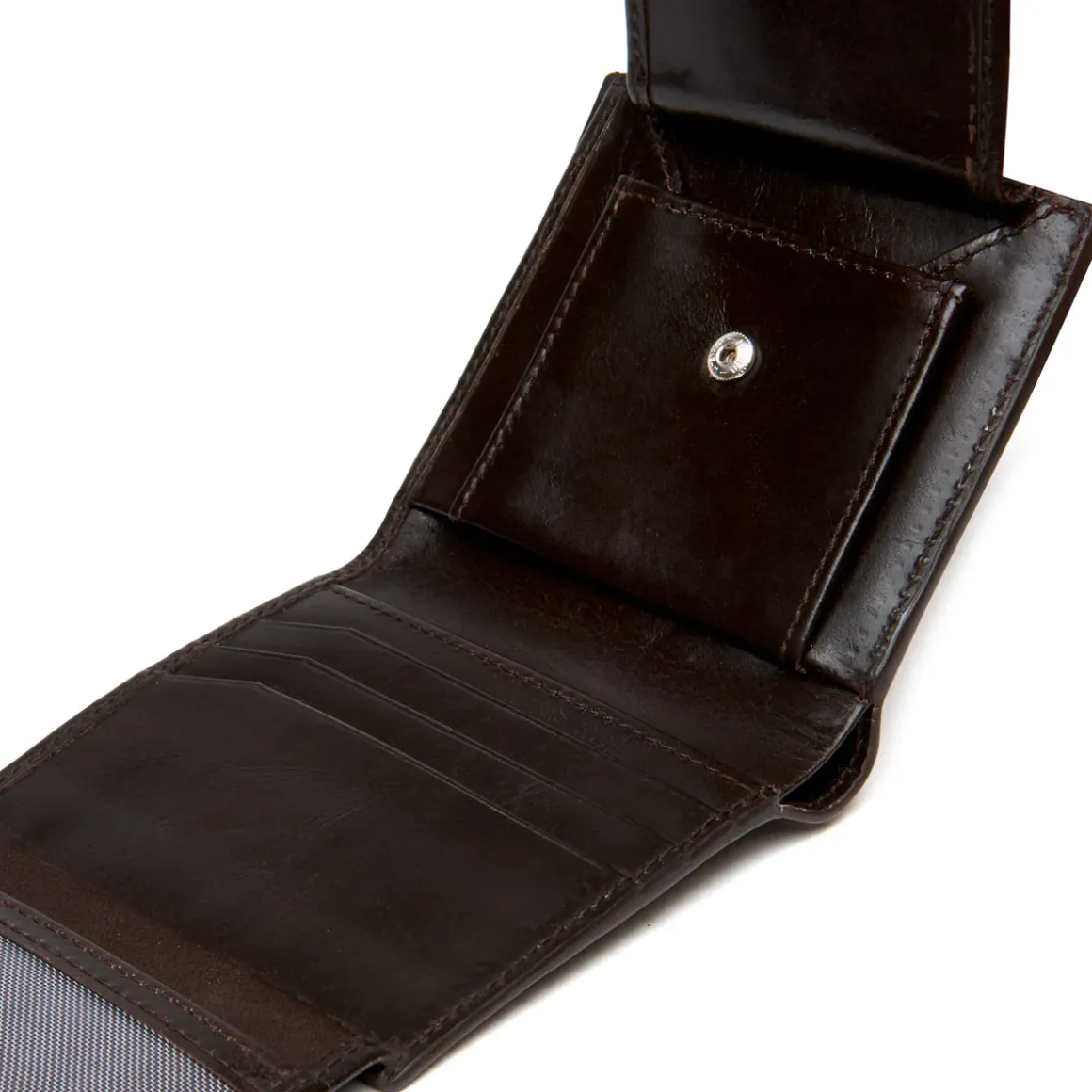 Shop Leather Bi Fold Wallet Wallets|Leather Goods