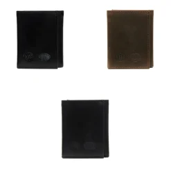 Outlet Leather Tri Fold Wallet Leather Goods|Wallets