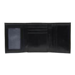 Outlet Leather Tri Fold Wallet Leather Goods|Wallets