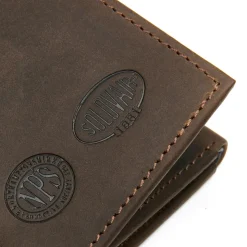 Outlet Leather Tri Fold Wallet Leather Goods|Wallets