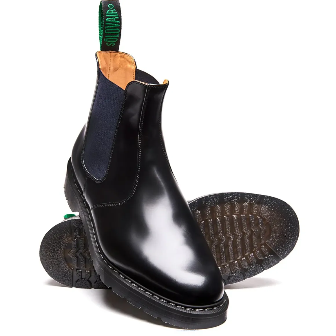 Store Navy Blue & Black Dealer Boot Women Dealer Boots|Dealer Boots