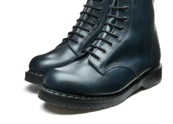 Clearance Navy Gaucho 8 Eye Derby Boot Women Derby Boots|Logger Boots