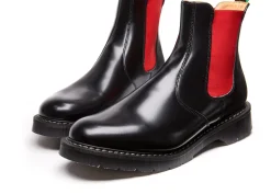 Best Red & Black Dealer Boot Women Dealer Boots|Logger Boots