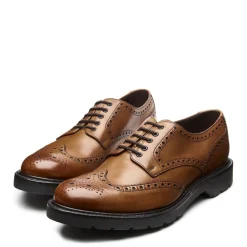 Cheap Tan Calf 5 Eye Gibson Brogue Shoe Gibson Shoes|Brogue Shoes
