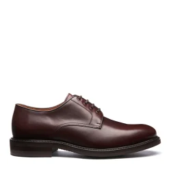 Fashion Walnut Brown Calf 4 Eye Gibson Shoe Gibson Shoes|Logger Boots